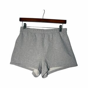 TNA Women's High Waist Gray Sweat Shorts